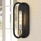 Jonathan Y Emilia 4.75" 1-Light Bohemian Farmhouse Iron LED Sconce, Black/Brass Gold JYL9917B - alternate 2