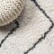 Jonathan Y Inca Moroccan Diamond Shag Beige/Dark Gray 3 ft. x 5 ft. Area Rug SHG101A-3 - alternate 3