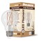 Bulbrite LED Filament, 8.5 Watt Dimmable A19 Light Bulb, Clear Glass Finish, E26 Base, 5000K, 800 Lumens, 4PK 862071 - alternate 2