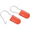 Brady Padlock Plastic Seals, Orange, 100PK 95172 - alternate 1
