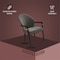Leisuremod Opaline Series Elegant Wooden Dining Chair in Two-Tone Kahki OC24KA - alternate 3