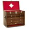 Gerstner Natural Walnut 9-Drawer Collector’s Chest 2009-NW - alternate 1