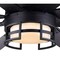 Canarm Ceiling Fan, 72 in Blade Dia, 8 Blades, 5 Speeds, 120V AC, Matte Black CP72EZR8BK-W - alternate 2