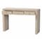 Bali & Pari Cielo Bohemian Woven Natural Grasscloth 3-Drawer Console Table 254-14034-ZORO - alternate 2
