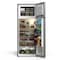 Tcl 7.3 Cu. Ft. Double-Door Refrigerator with Freezer, Silver TRT07T4AL - alternate 2