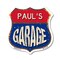 Signmission Paul's Garage, 12 Inch X 12 Inch, Plastic Sign SHI-P-12-383-PAUL - alternate 1