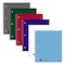 Winnable Case of 2 Subject Notebooks, 2 Pockets, 11"x9", 100 sht, Wirebound, Asstd. Covers, College Ruled, PK24 11085cs - alternate 3