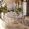 Flash Furniture Heavy Duty Commercial Restaurant Stack Chair, PK4 4-TLH-1-GG - alternate 4
