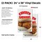 Signmission Chicken Sandwiches, Vinyl Decals Only 24 Inch x 36 Inch, Vinyl Decal, 2PK DSB-2436-2PACK-Chicken Sandwiches - alternate 2