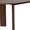 Homeroots 66" Walnut Solid Wood Oval Dining Table 712219 - alternate 2
