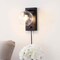 Jonathan Y Hugo 6 in. 1-Light Minimalist Modern Plug-In or Hardwired Adjustable Iron LED Wall Sconce w/Rotary D JYL7567A - alternate 2