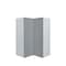 Cambridge Radiance 24in Wx 12in D x36in H Ready to Assemble Slab Corner Diagonal Kitchen Cabinet in Matte Grey SA-WC2436-MG-KIT - alternate 1
