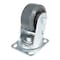Vestil Rubber Swivel Caster 4 In. Diameter x 2 In. Width 551 Lb. Capacity Dark Gray/Gold CST-KSM-4X2MR-S - alternate 4