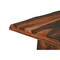 Homeroots 86" Dark Brown Solid Wood Dining Table 521833 - alternate 2