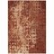 Homeroots 5' X 8' Orange Ikat Washable Indoor Outdoor Area Rug 576996 - alternate 3