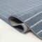 Jonathan Y Odense High-Low Minimalist Angle Geometric Dark Blue/Cream 8 ft. x 10 ft. Indoor/Outdoor Area Rug SCN101D-8 - alternate 3
