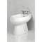 Kingston Brass Three-Handle Bidet Faucet with Knurled Handle and Brass Pop-Up, Brushed Nickel KB6328KNL - alternate 3