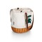 Picnic Time Family Of Brands NCAA Michigan State Spartans Coronado Canvas and Willow Basket Tote - Picnic Bag 203-00-187-354-0 - alternate 2