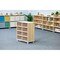 Beleduc By Playwell Palermo Wood Storage - Narrow 8-Compartment Vertical Shelf 846026 - alternate 3
