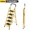Wrightmaster 5.7 ft. Steel Lightweight Step Ladder, 10 ft. Reach w/Non-Marring Feet 300 lb. Capacity ZoroYGHS5B - alternate 3