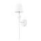 Z-Lite Claudelle 1-Light Wall Sconce, 5.75 in W x 24 in H, Textured White 4014-1SA-TW - alternate 3