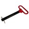 Mytee Products AgraLink 2 Pcs Red Handle Forged Hitch Pin, 7/8 in x 6-1/2 in, Clevis Pin w/ Handle, 2PK RHFHP-71506x2 - alternate 2
