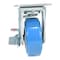 Vestil Polyurethane Swivel With Brake Caster 5 In. Diameter x 2 In. Width 771 lb Light Blue/Gray CST-KB-5X2PUP-SWB - alternate 3