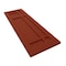 Ekena Millwork True Fit PVC San Juan Capistrano Mission Style Fixed Mount Shutters, Pepper Red, 18W x 50H, PR TFP001SJ18X050MR - alternate 3