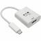 Tripp Lite USB C to HDMI 4K Adapter Converter USB Type C 3.1 M/F White 6in U444-06N-HD4K6W - alternate 1