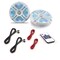 Pyle Pyle 6.5 in Dual Waterproof Marine Speakers, 250W, Outdoor Car/Boat Stereo, LED Light, Mount Kit, Grill PLMRX68LEW - alternate 3