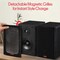 Pyle 6.5 in Bookshelf Speakers, Pair of Wired Bookshelf Speakers with Wall Mount Brackets, 2-Way HiFi PHQBS62BK - alternate 2
