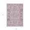 Homeroots 9' X 12' Pink Mauve And Blush Oriental Washable Indoor Outdoor Area Rug 582114 - alternate 2