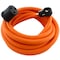 Ac Works STW Extension Cord, 8/3, NEMA 6-50, Orange, PVC, NEMA 6-50, 50ft WD650PR-050 - alternate 1