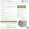 Ekena Millwork True Fit PVC Horizontal Slat Modern Style Fixed Mount Shutters, Antigua, 15W x 42H, PR TFP001HZ15X042AN - alternate 3