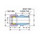 Hoke Male Thermocouple Connector: CMT: Fractional: 3/8in x 3/8in, Brass Construction 6CMT6BR - alternate 2