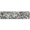 Apollo Tile Amalfi 3x12 in. Black with Amber Pearl flecks Glossy Shell, Terrazzo Elongated Subway Tile, 20PK APLAQT8807BRBLK - alternate 1