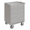 Pucel Portable Drawer Cabinet with 4 Drawers, 24 in W x 34 in H x 20 in D, Putty PUB-24-4DR - alternate 1
