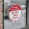 Signmission Private Property No Golf Carts Plea, 4 inch X 4 inch, Vinyl Decal, 2PK OC-D-2PACK-4-164 - alternate 2