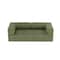 Homeroots 82" Green Corduroy Convertible Futon Sleeper Sofa 706809 - alternate 2