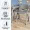 Flash Furniture Plastic Stacking School Chairs with 12 in Seat Height in Soft Gray, 2PK 2-YU-YCX-001-SFTGY-GG - alternate 5