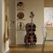 Vintiquewise Cello-Shaped Wine Holder 10-Bottle Freestanding Metal Rack Vintage Decorative Storage QI004779 - alternate 3