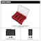 Milwaukee Tool Deep Compartment Box with 2 compartments, Plastic, 7.0 in H x 19.7 in W 48-22-8432 - alternate 2