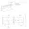 Gatco Hotel 21" Towel Rack, Satin Nickel 1541SN - alternate 2