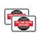 Signmission Security Equipment In Use You Are Watched Under 24, 12'' X 18'' 2 Signs, Heavy Gauge Aluminum, 2PK A-1218-2PACK-24746 - alternate 1