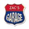 Signmission Zac's Garage, 12 Inch X 12 Inch, Plastic Sign SHI-P-12-383-ZAC - alternate 1
