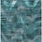 Homeroots 5' X 8' Teal Blue Aqua And Gray Abstract Washable Indoor Outdoor Area Rug 587153 - alternate 2