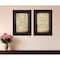 Homeroots Set Of Two Nana or Papa Black Framed Print Wall Art, 2PK 405689 - alternate 3