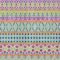 Homeroots 8' X 10' Blush Blue And Lime Green Quatrefoil Washable Indoor Outdoor Area Rug 583207 - alternate 2