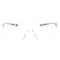 General Electric 03 Series Impact-Resistant Safety Glasses Clear Lens Gray Frame 1 pk GE203C - alternate 2