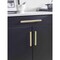 Amerock Concentric 10-1/16 in 256 mm Center-to-Center Golden Champagne Cabinet Pull BP36834BBZ - alternate 2